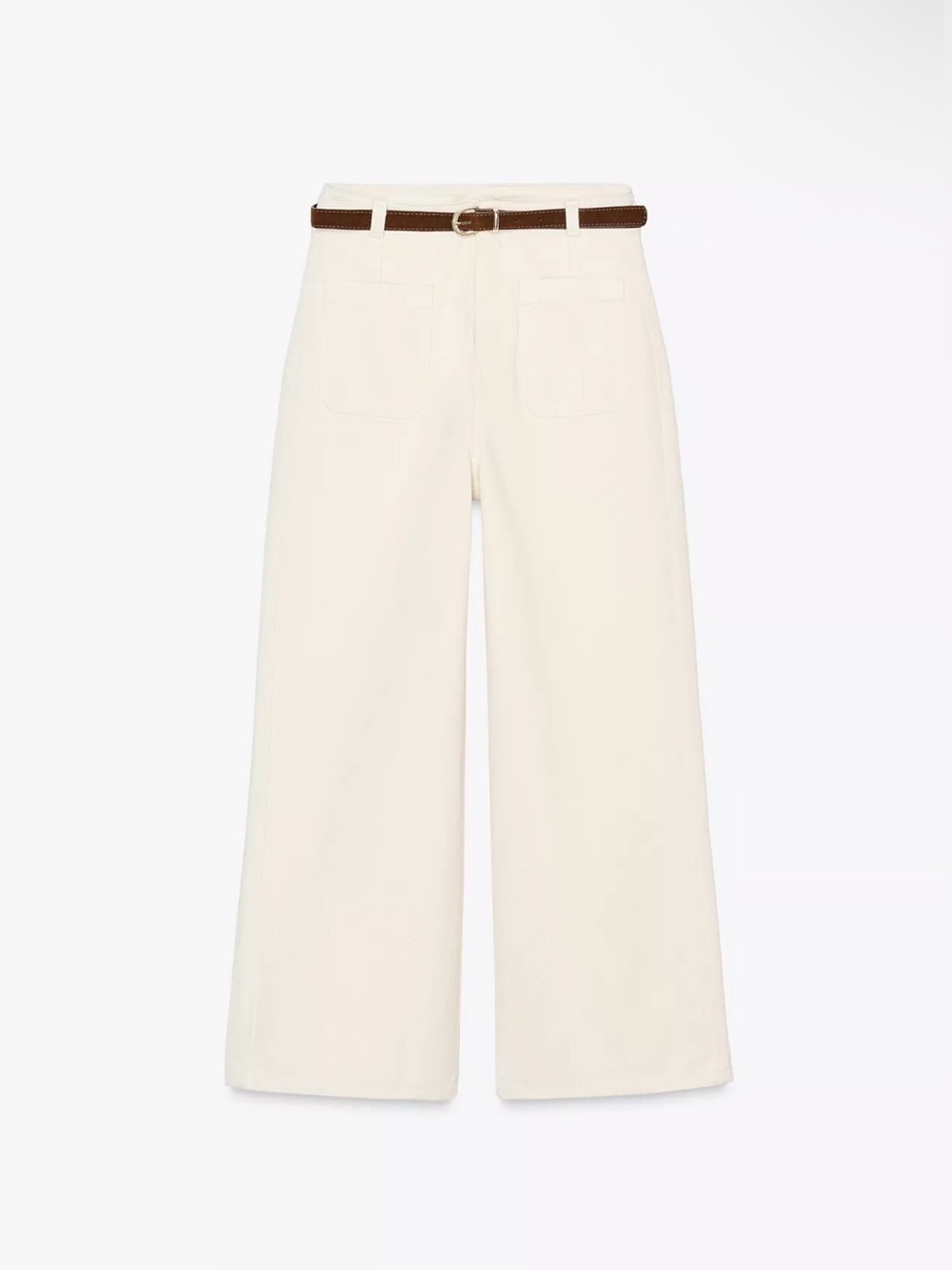 Zara Z1975 BELTED HIGH-WAISTED
CULOTTES